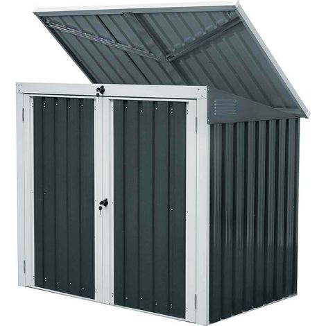 Home Deluxe - Contenitore per rifiuti BASURA M dimensioni 2 x 240L (1/4)