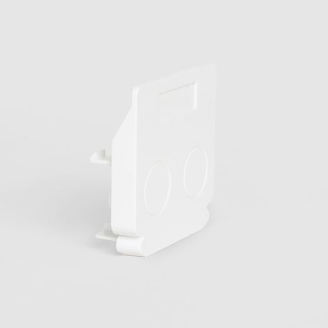 Endkappe für LED Linearstrahler Trunking Easy Line Pro Weiß (1/2)