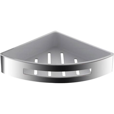 Showerdrape Bagno Chrome Wall Mounted Corner Basket (1/5)