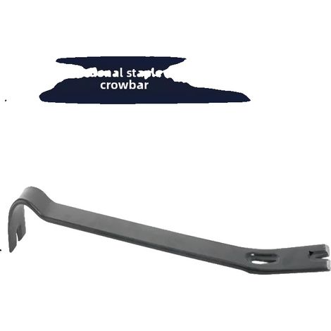 Brechstange, Hochkohlenstoffstahl, Ergonomischer Griff, 15Zoll (1/2)