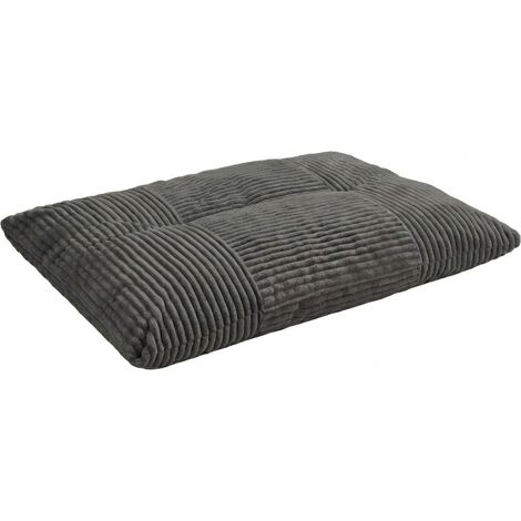 Sitzsack Sessel 3 in 1, wandelbar als Stuhl, Sofa und Bett, kompakte modulare Form, Cord gräu dunkelgrau (1/5)