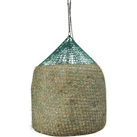 Kerbl Heunetz für Rundballen zum Aufhängen 4,5x4,5 cm, ü150 cm / Höhe 180 cm (1/4)
