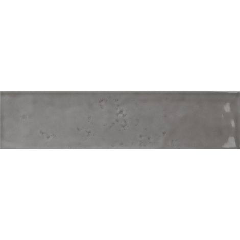 Carrelage mur effet zellige gris 6,5x26,6 cm CROMIA26 GRIGIO 4 (vendu par boite de 1m2) (1/4)