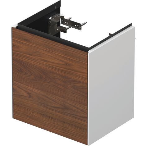 Duravit Tulip blanco, mueble de lavabo colgado en la pared,