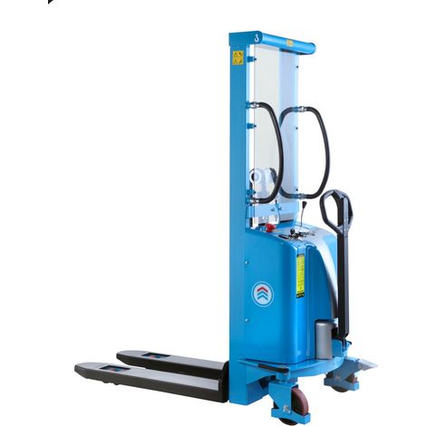 Hanselifter Hochhubwagen E-SDJ1016 Hubhöhe 1600mm Tragkraft 1000kg (1/5)