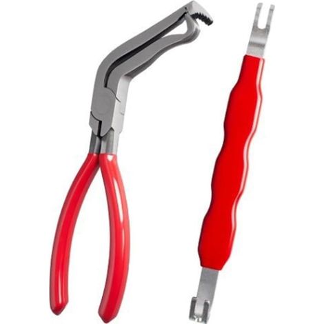 Pinces connecteurs auto acier carbone 2 pièces, pour atelier (1/5)