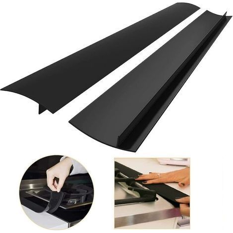 Set mit 2 Silikon-Kantenleisten für 63 cm Küchenarbeitsplatten (1/5)