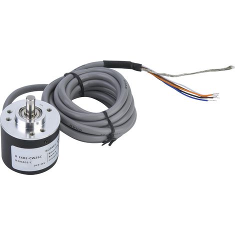 Encodeur rotatif incrémental E6B2-CWZ6C, encodeur à usage général, diamètre 38 mm (600 P/R) (1/5)