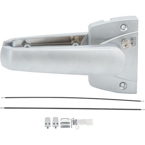 Verrou à levier 3 points en alliage d'aluminium, poignée de porte pour bateau et camping-car, épaisseur de porte intérieure 15‑20 mm (1/5)