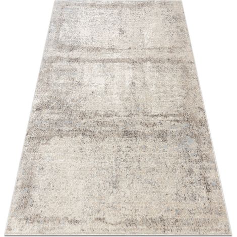 Teppich FUSION 8255 creme / beige - Vintage, modern, abstrakt beige 80x150 cm