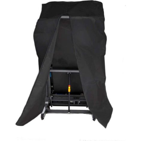 Housse de Tapis Roulant Housse de Tapis Roulant Pliante avec Fermeture éclair,Housse de Protection résistante à la poussière pour Tapis Roulant d'équipement de Fitness pour l'entraînement de 46 x 38 (1/4)