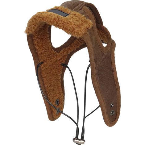 Chapeau d'aviateur pour chien, bonnet d'hiver de pilote pour chien avec cache-oreilles, accessoire de déguisement pour temps froid (1/5)