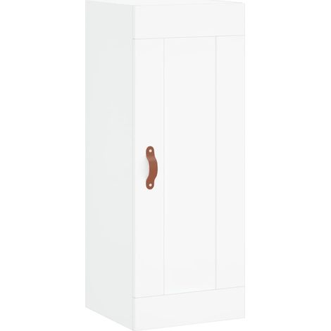 Armoire De Chambre - Armoire murale blanc 34,5x34x90 cm bois d'ingénierie fr7531 - Maison La Vie (1/5)