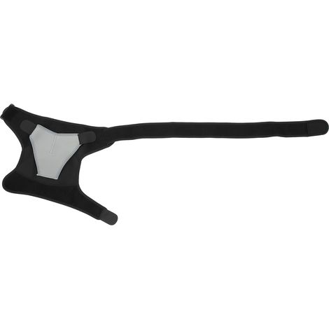 Épaule de soutien réglable bande élastique protecteur blessure orthèse soin corporel gris clair (1/5)