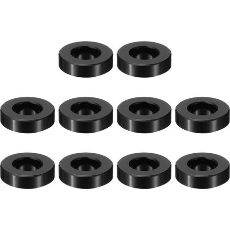 10 Pièces Entretoises en Aluminium Rondes pour Vis de 3/8" ou M10 (1/5)