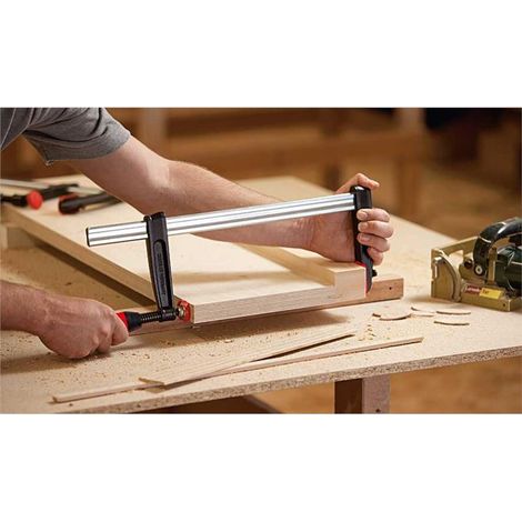 Bessey Sargento de fundición maleable 500 x 120 mm - TPN50S12BE-2K