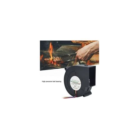 Ventilateur de ventilateur d'air de Turbine de cc pour le Barbecue d'équipement de chauffage de Camping de pique-nique 12V 2.94A (1/5)