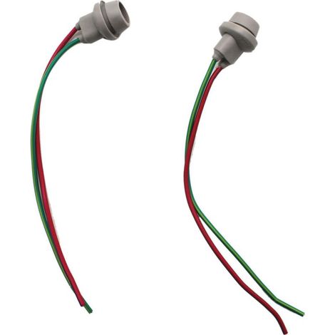 Lot de 2 Adaptateurs T10 W5W Souples en Caoutchouc pour Douilles Lampe Connecteur Mâle Femelle avec Câble (1/4)