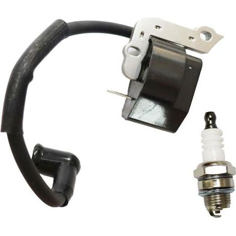 41404001308 Bobine d'allumage Bougie d'allumage pour Stihl FS38 FS45 FS46 FS55 FC55 HS45 KM55 HL45 Tronçonneuse Remplacer 4140 400 1308 (1/5)