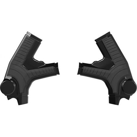 PROTECTORES DE CHASIS RACETECH (RTECH) 2025/03 (JUEGO) BIMATERIAL SUPER GRIP SURRON ULTRA BEE ELECTRIC '23-25 COLOR NEGRO
