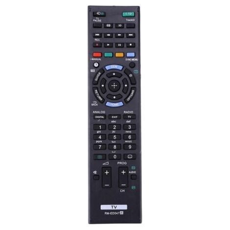 Nouvelle télécommande universelle de remplacement pour TV Sony, compatible avec les modèles RM-ED047, RM-YD103, RM-ED050, RM-ED061, RM-ED053, RM-ED036, RM-ED022 – aucun réglage requis (1/4)