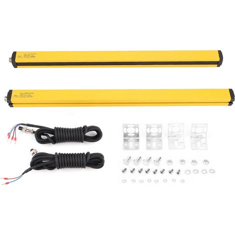 Dispositif de sécurité de réseau de sécurité de commutateur de capteur de barrière immatérielle DC24V (12 faisceaux BEM1240-30NB) (1/5)