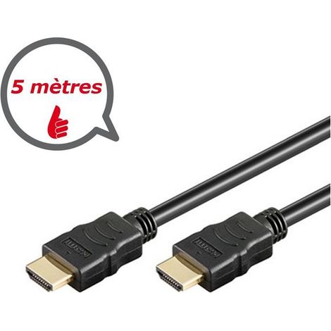 Cordon HDMI 19 broches 5m