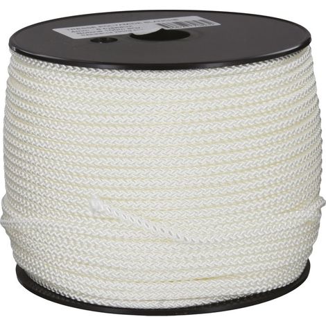 Nylon-Spinnvlies Weiß 4mm /150m