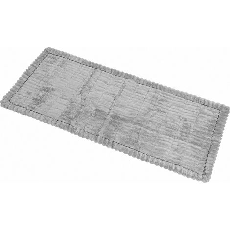 Marlow Corduroy Sofa Cover Pet Friendly Non Slip Washable 70 x 150cm Light Grey (1/5)