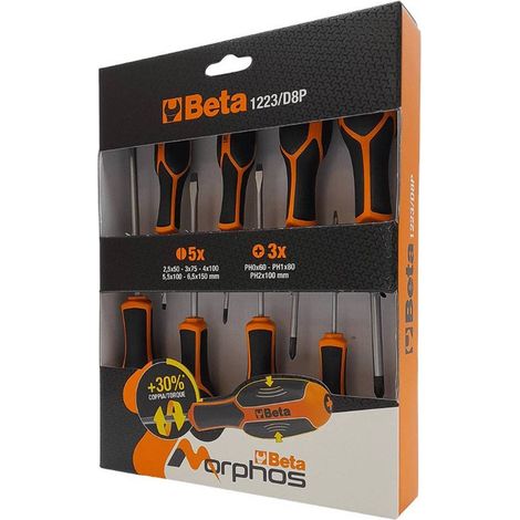 SERIE GIRAVITI 'MORPHOS' '1223/D8P' pz 8 (5 taglio - 3 croce)