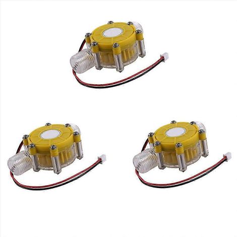 Générateur micro-hydroélectrique régulé CC 3X 12V, petit générateur de pression d'air et de débit d'eau pour projets énergétiques DIY (1/5)