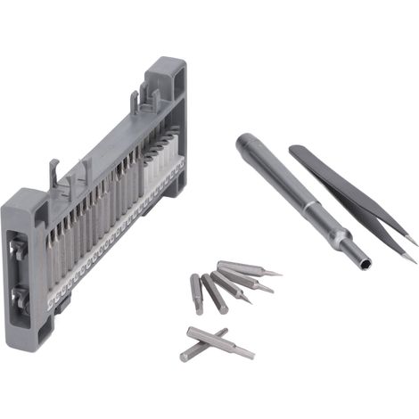 Kit de Réparation Électronique S2 Acier Inoxydable 50 en 1 Set Tournevis de Précision Magnétique Mini (1/5)
