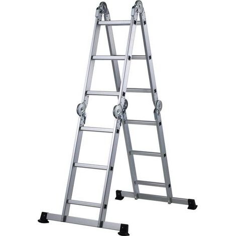 SCALA MULTIPOSIZIONE 'MULTIPROF' 4 elementi x 3 gradini