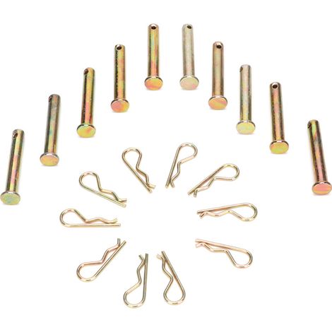 Beyamis Accessoires moteur diesel 178F/186F – lot 10, goupilles type R 50mm, agricole (1/5)