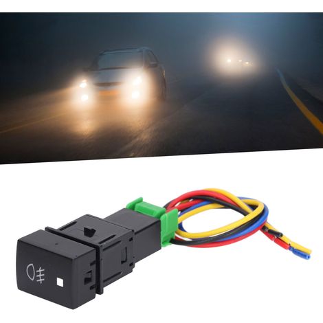 Interrupteur de faisceau de câblage pour la modernisation des feux antibrouillard Nissan, dispositif de remplacement pour l'interrupteur de modernisation des feux antibrouillard de voiture, trou pré-p (1/5)