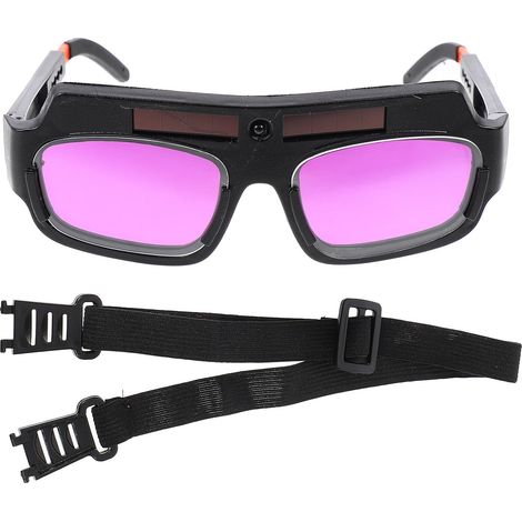 Lunettes de Soudeur Automatiques Noires Abs Lcd à Obscurcissement Rapide Anti-éblouissement pour Soudage à L’argon et Soudage Électrique (1/5)