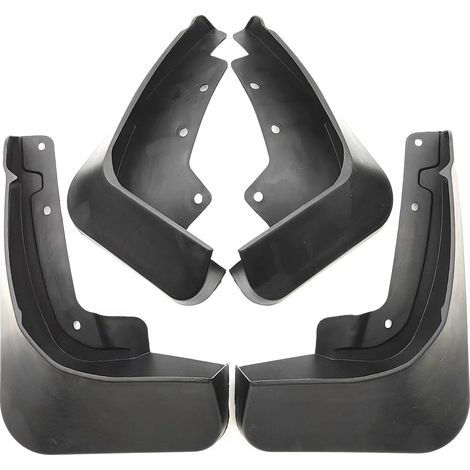 Bavettes garde-boue compatibles avec les véhicules Ford Edge ST-Line 2020-2022. Bavettes garde-boue en caoutchouc souple pour Ford Edge ST 2020, résistantes aux projections d'eau et à la saleté.