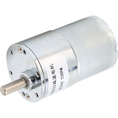 Getriebemotor-Untersetzungsgetriebe, Ausrüstung für industrielle Steuerungstechnik, 50 U/min, 24 V DC, 37B530 (1/5)