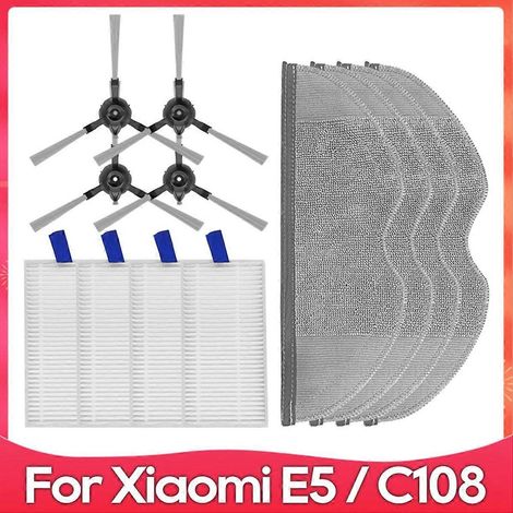 Pour aspirateur robot Xiaomi E5 / C108 / BHR7969EU avec brosse latérale (1/5)