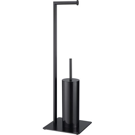 sealskin Tube Colonnina Bagno, Metallo, Nero, 200x200x710mm (1/4)