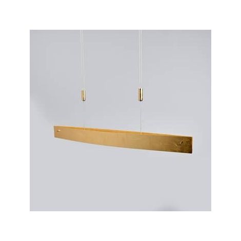 [GEBRAUCHT] B-Ware Rothfels Malu LED-Hängeleuchte Deckenlampe Lampe Leuchte gold L 100 cm (1/2)