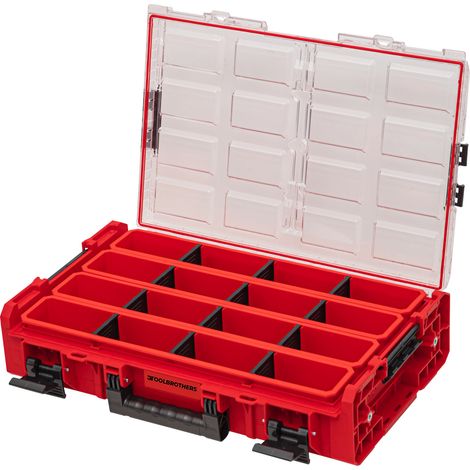 Toolbrothers RHINO XXL Organizer ULTRA altura XL Cajas+ 13,5 l IP66 con cajas extraíbles + separadores