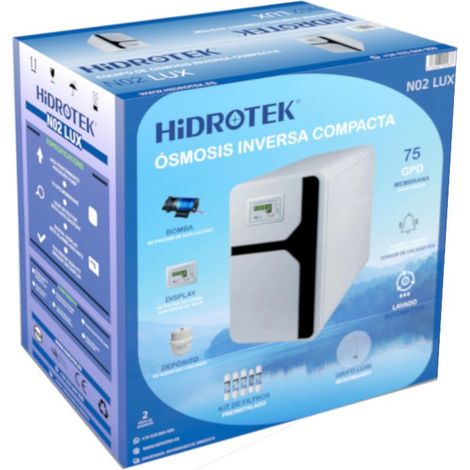 Osmosi Inversa compatta con pompa N02LUX 75 GPD