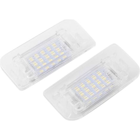 Feu arrière compatible avec les modèles Mercedes-Benz Classe B (W242, W246) - Éclairage de plaque d'immatriculation à LED - Référence : A2468201566 PZ168 (1/5)