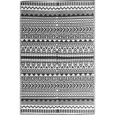 Maison Exclusive - Outdoor-Teppich ARAKIL Schwarz 160x230 cm PP (1/5)