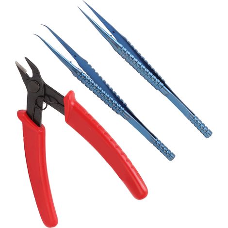 Pince de réparation, kit d'outils de précision pour électricien électronique, pour carte mère de téléphone portable (1/5)