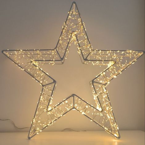 Estrella Luminosa de Navidad LED 6W 3000K (1/2)