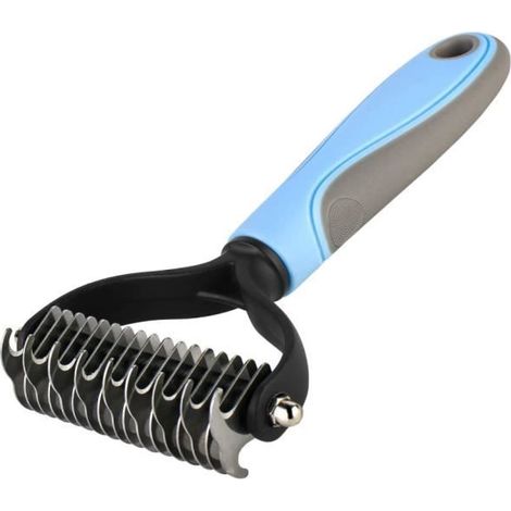 Brosse pour Chien,Brosse pour Chien Professionnel et Chat à Poil Long,Brosses de Toilettage Anti Sous Poils pour Animaux. (1/4)