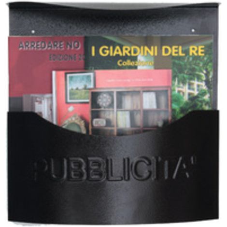 PORTA PUBBLICITA IN LAMIERA C/TETTO TIPO MARSUPIO Q.TA 5