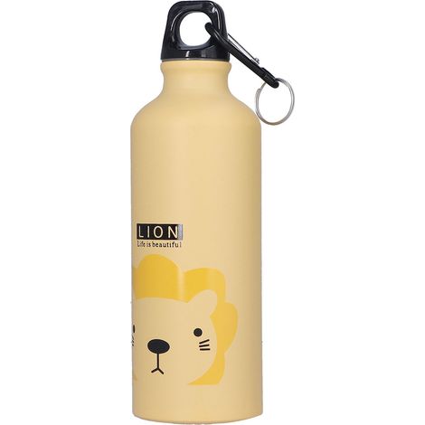 Amerikanische Kinder-Trinkflasche, eindimensionaler Sportbecher, Kaltwasserbecher, Löwengelb (1/5)